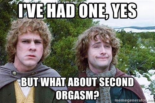 best of Orgasm One second