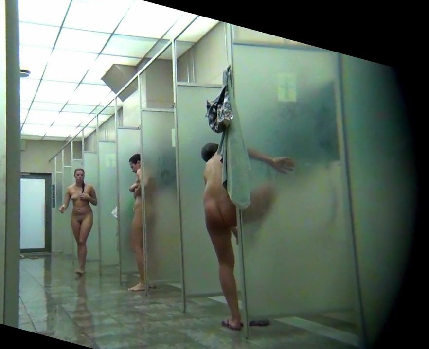 best of Gym shower in the Naked