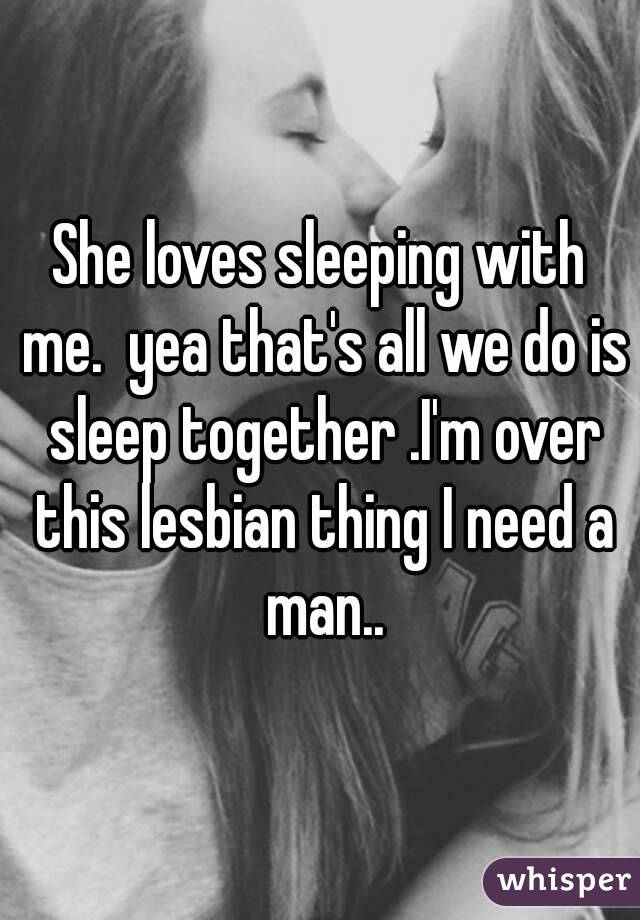 Jetta reccomend Lesbian over sleep