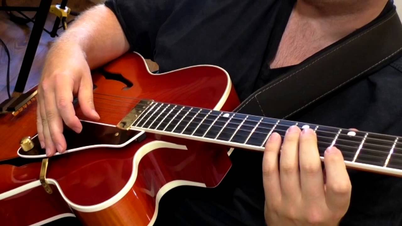 Thumb style guitar