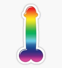 Apple P. reccomend I love cock sticker rainbow