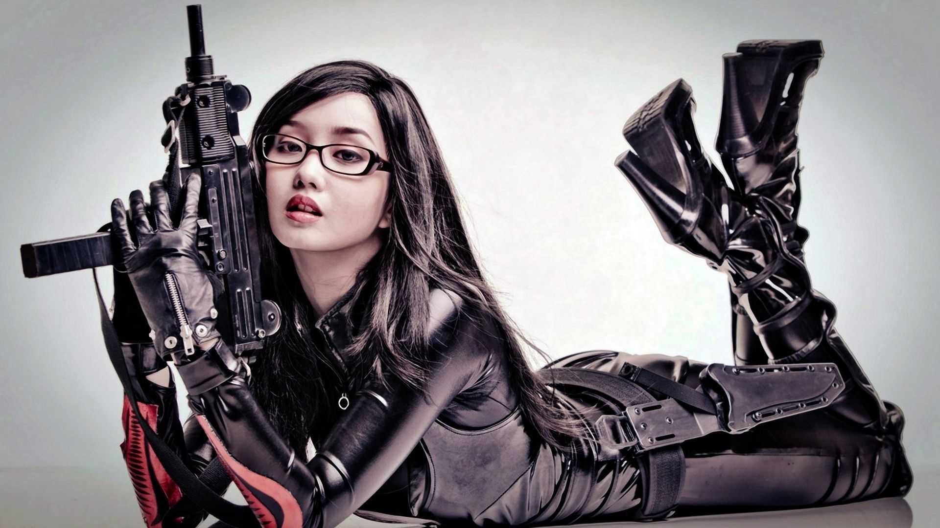 best of Girl gun Asian