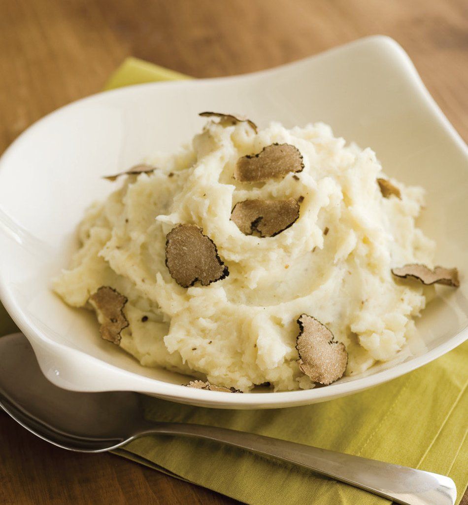 best of Shaved Mashed potatoes truffle with