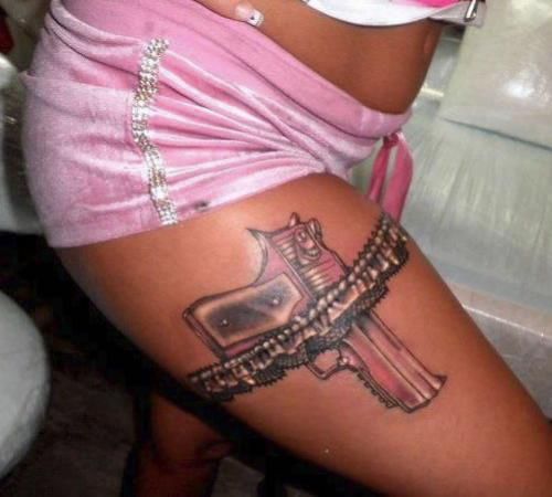 best of Betty tattoos with gun Adult boop