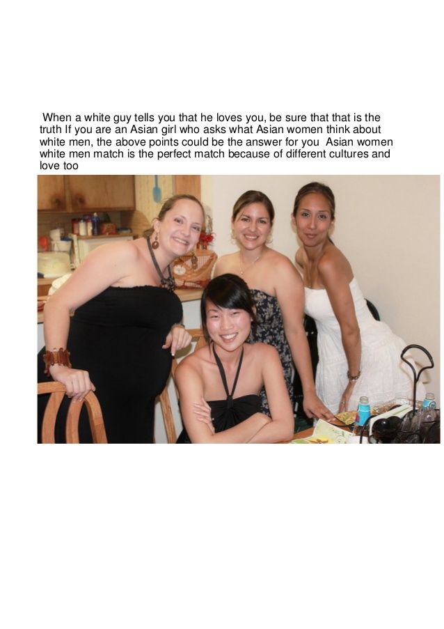 Asian girls who love white guys