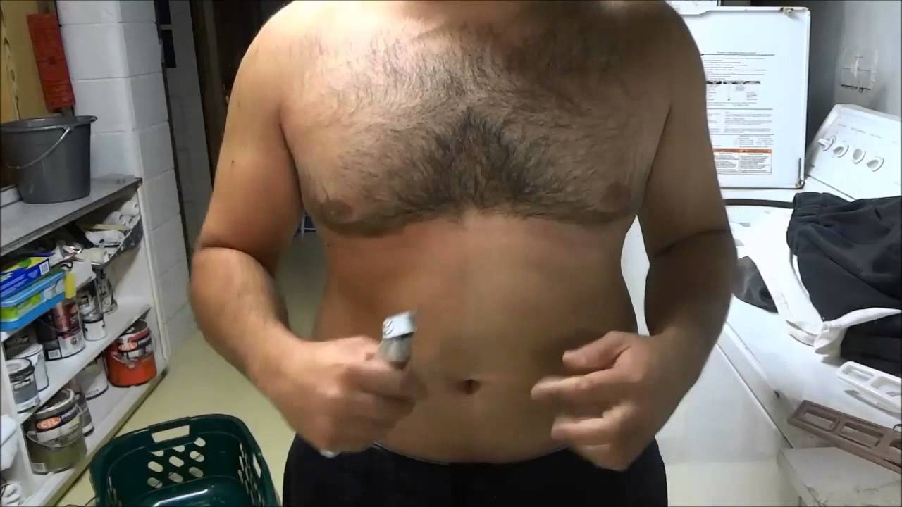 I shaved my stomach hair