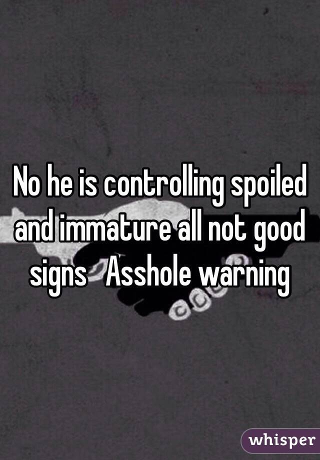 No asshole signs