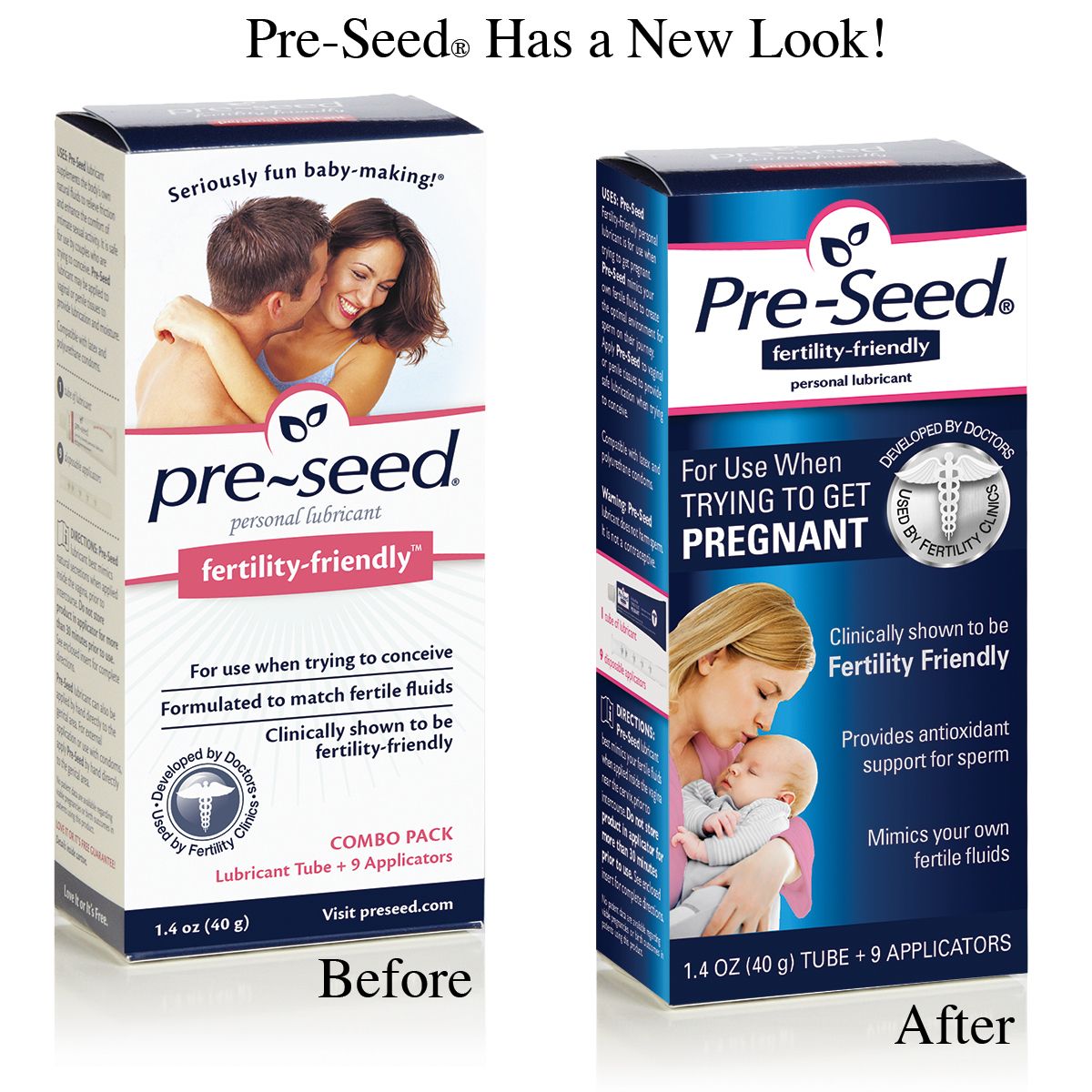 Pre seed sperm friendly lubricant