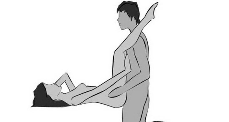 From missionary position