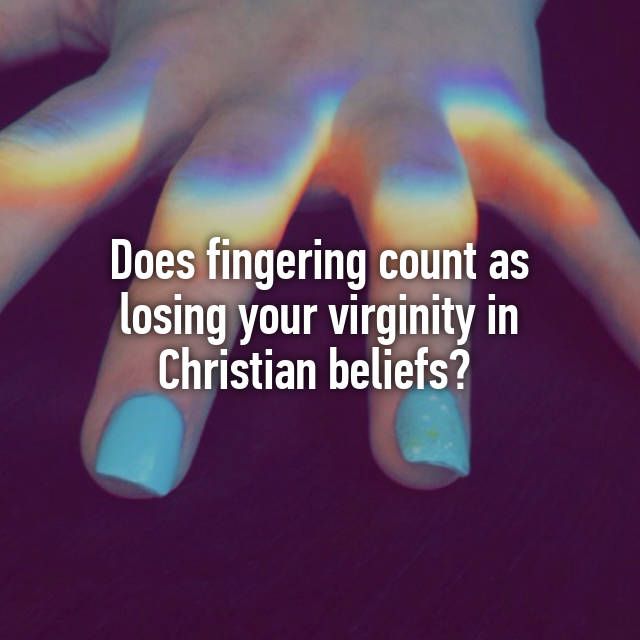 Is getting fingered losing your virginity