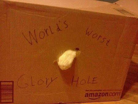 Glory hole cats