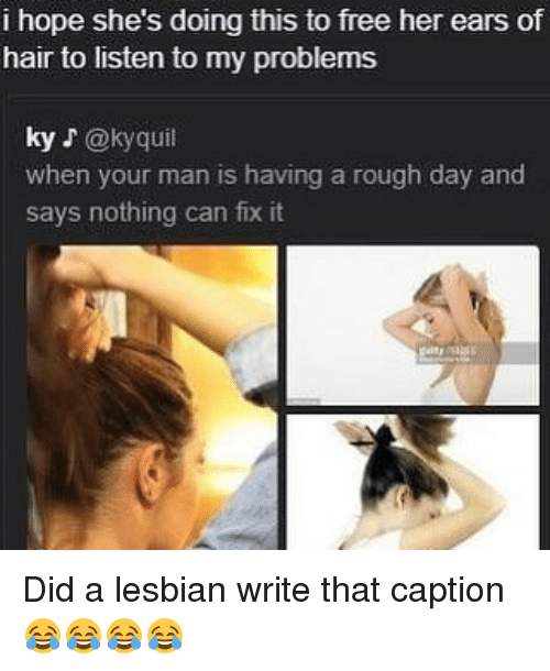 ✅ Free lesbian hair
