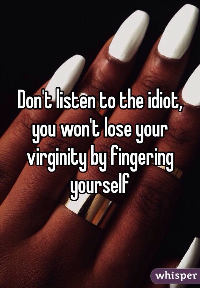 best of Losing virginity Is getting fingered your
