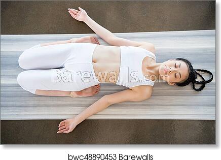 Asian print yoga mats