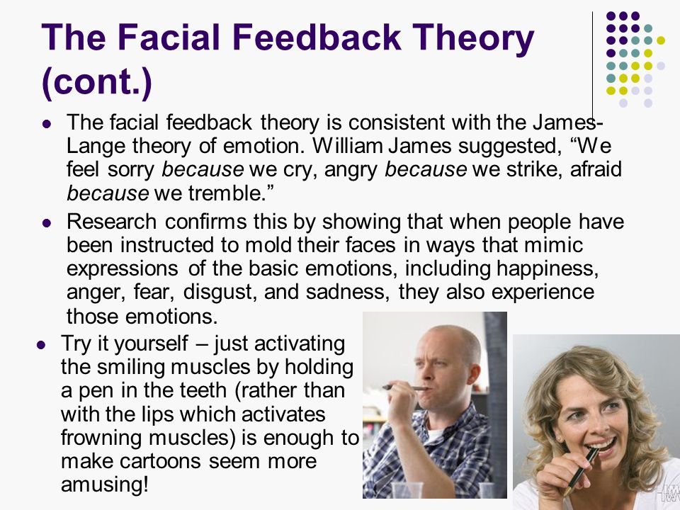 The facial feedback theory