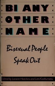 Bisexual people speak