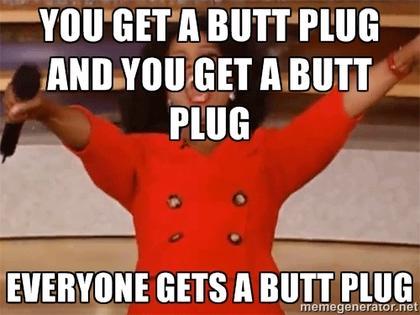 Uhura reccomend Butt plugged mature