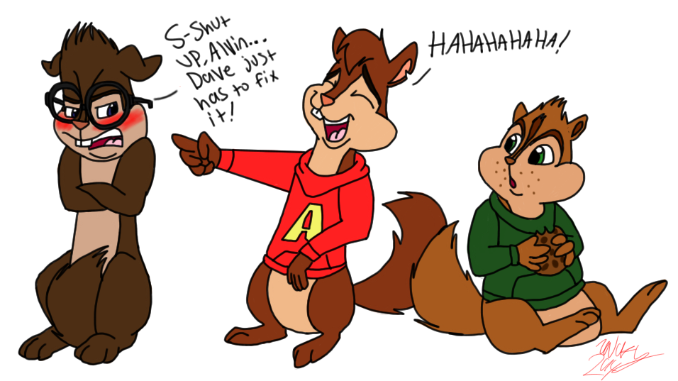 Squirrel reccomend Alvin and the chipmunks naked