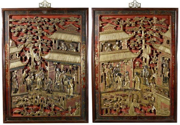 best of Panels Asian carved