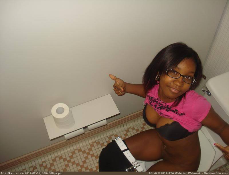 Black girls peeing
