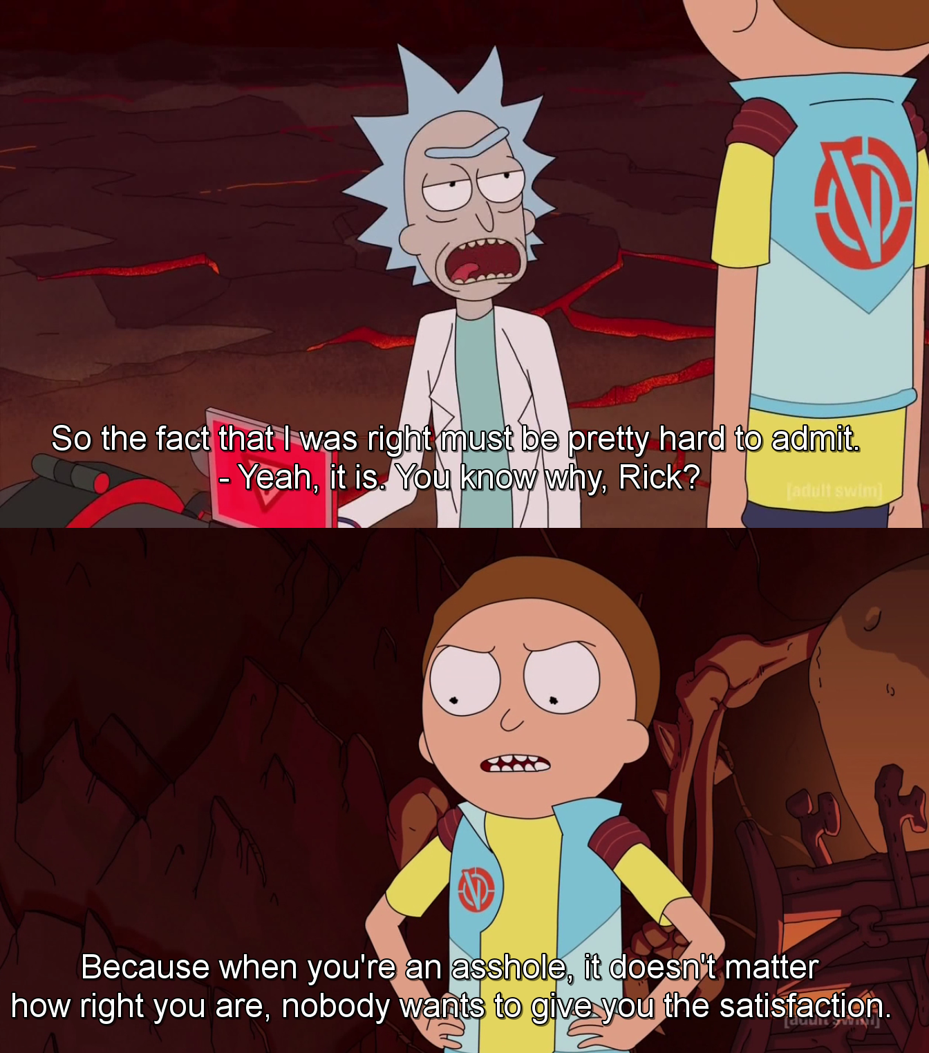 Rick is an asshole
