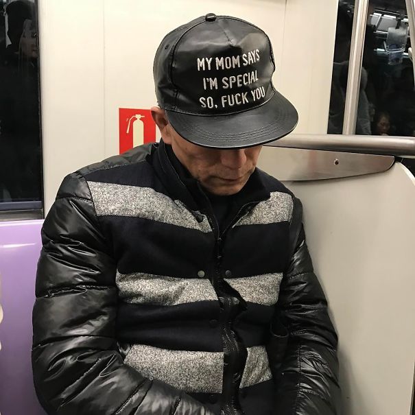 Chinese fuck you hat