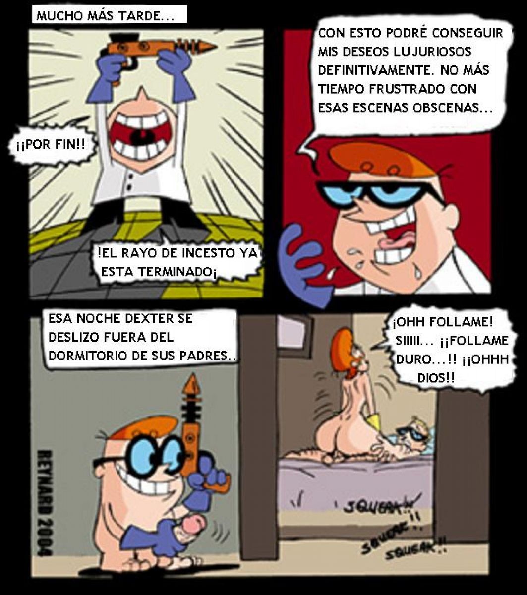 Dexter hentai manga