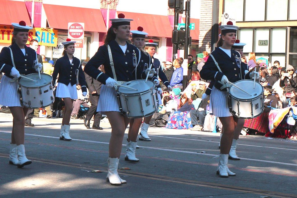 best of Band girls marching Sexy