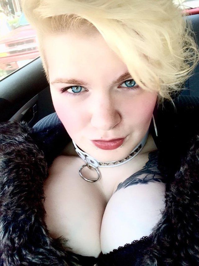 Emo goth slut with huge tits