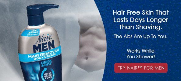 Facial hair removal products for men