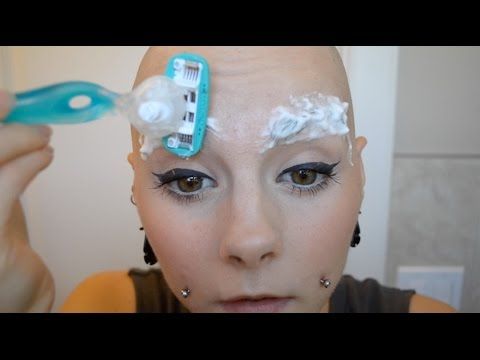 best of Off eyebrows Shaved her