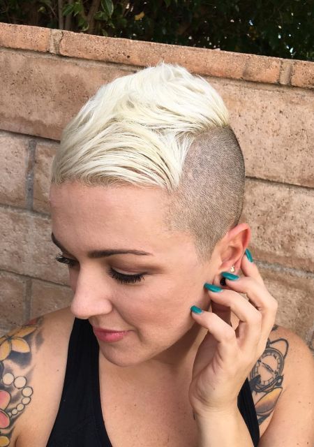 Stopper reccomend Female hair head shaved style
