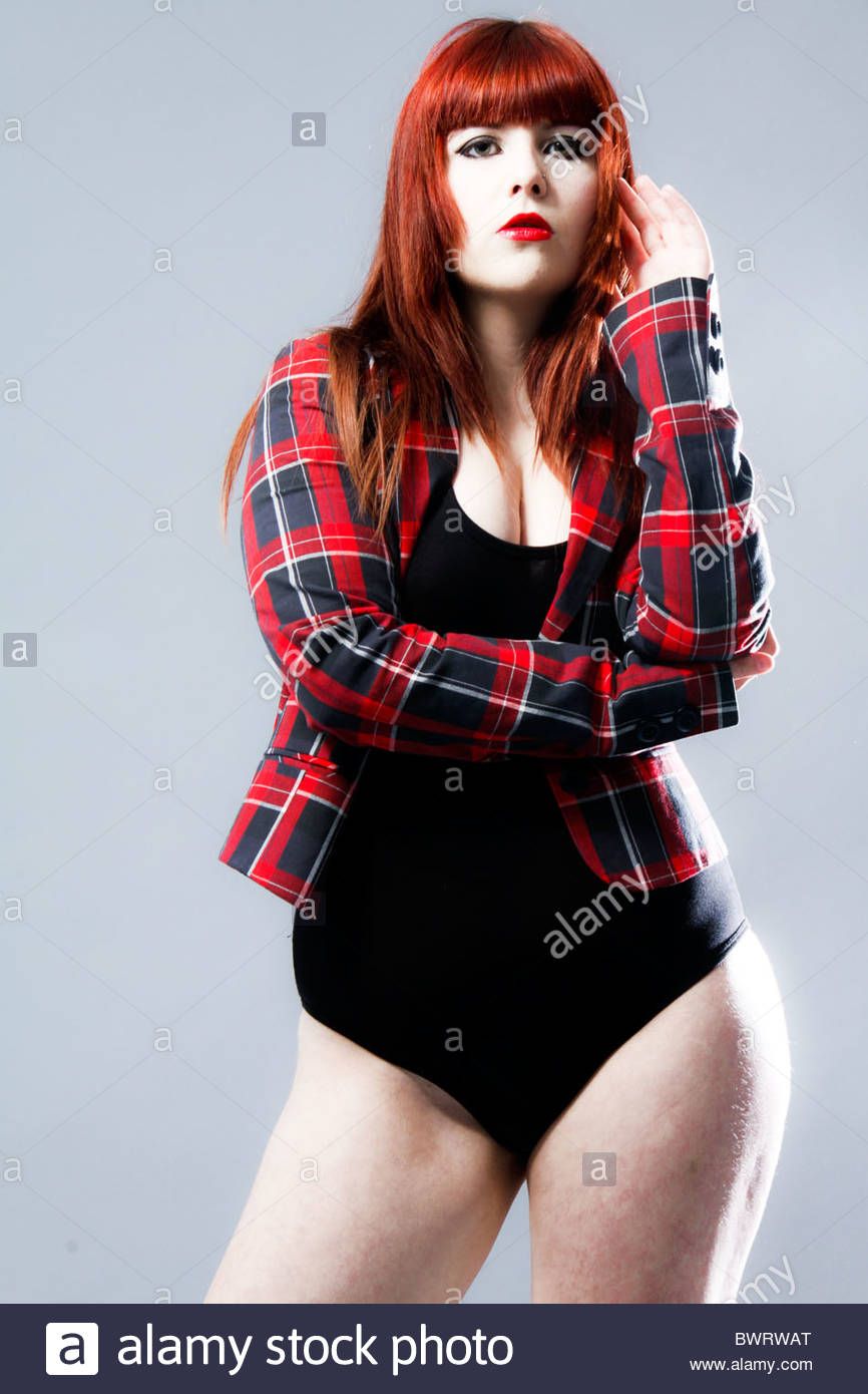 best of Plaid redhead In red