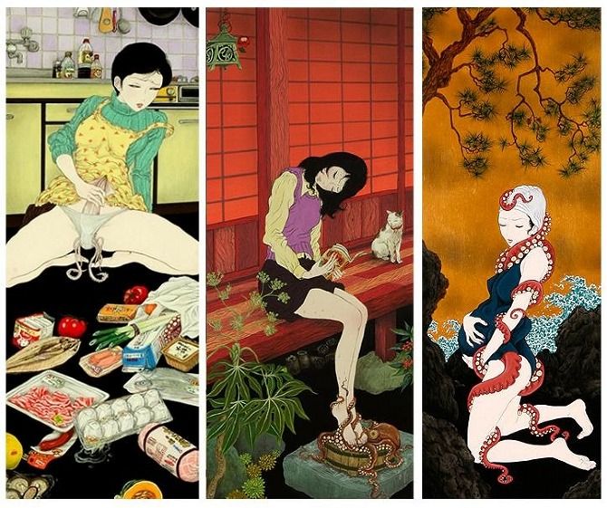 Japanese erotic horror pictures
