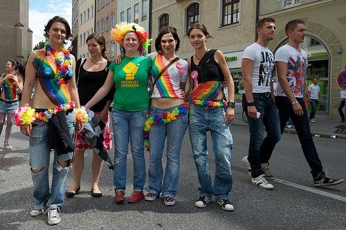 Lesbian or german tourist