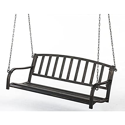 best of Swinging bench Metal garden
