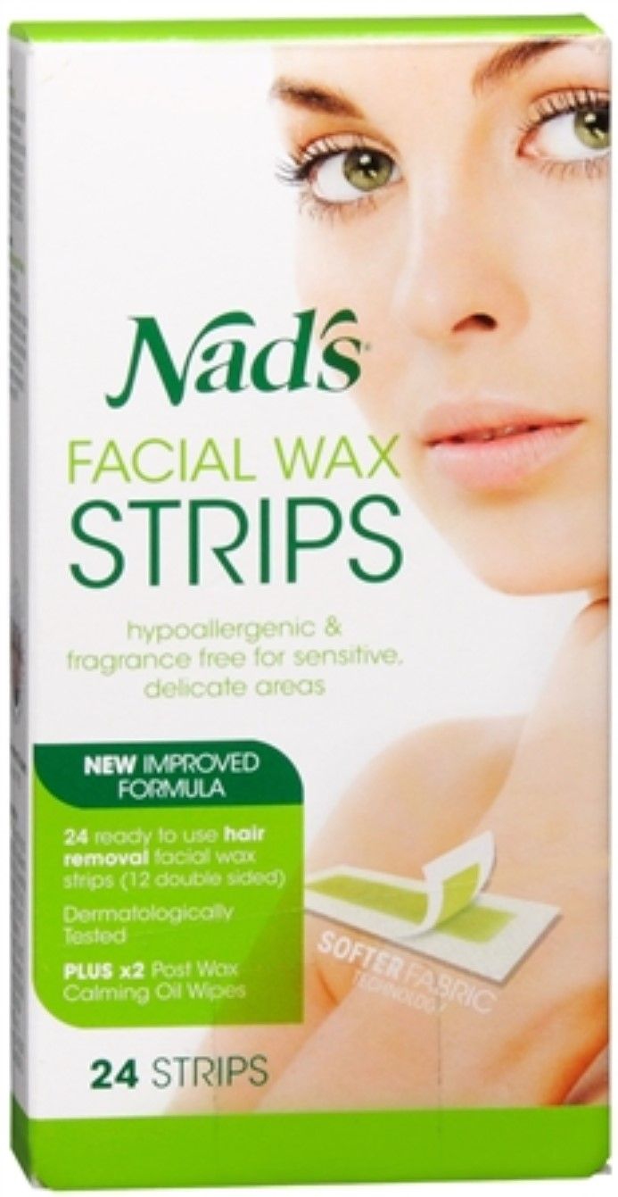 Mrs. R. reccomend Nads facial hair removal strips
