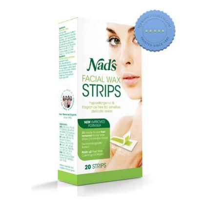 Nads facial hair removal strips