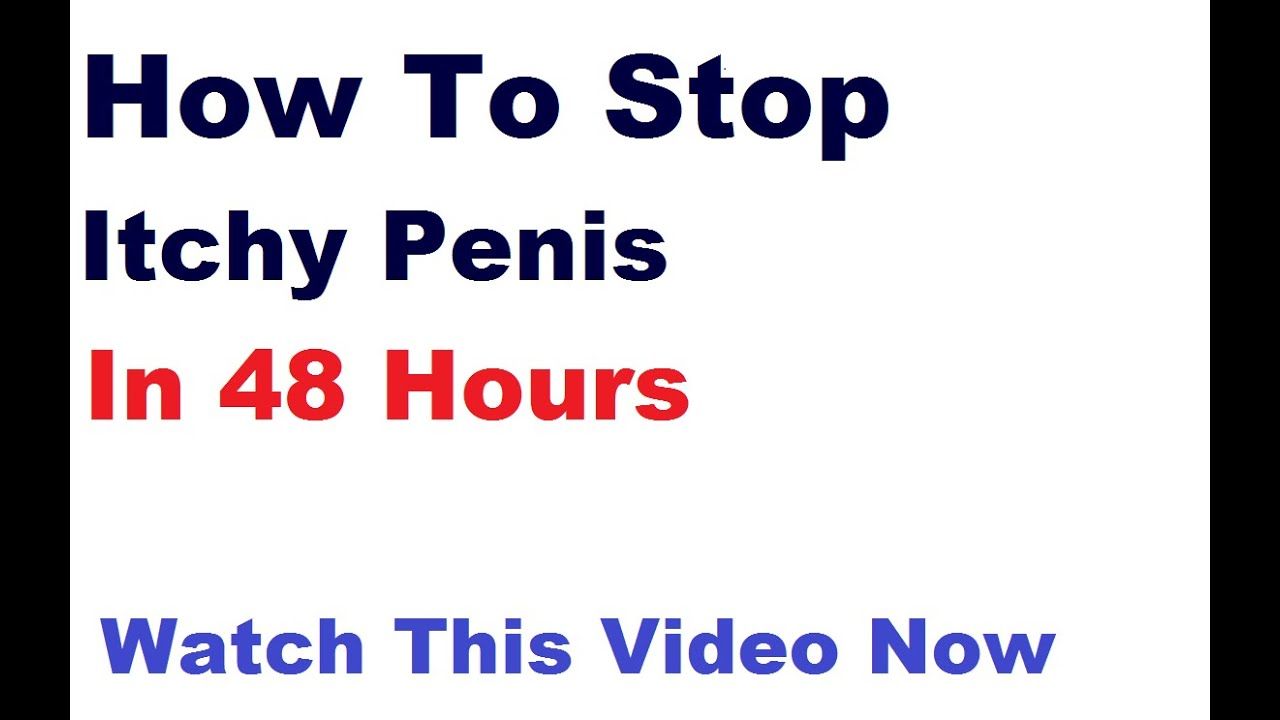 best of Penis hole Quick itch in
