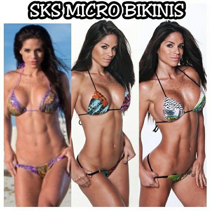 Shocking micro bikinis
