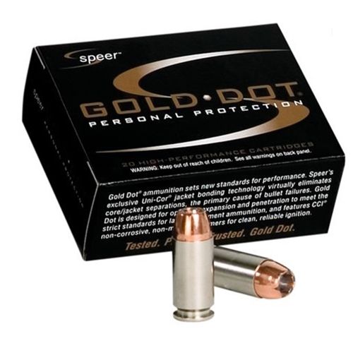 Speer 115 gold dot 9mm penetration