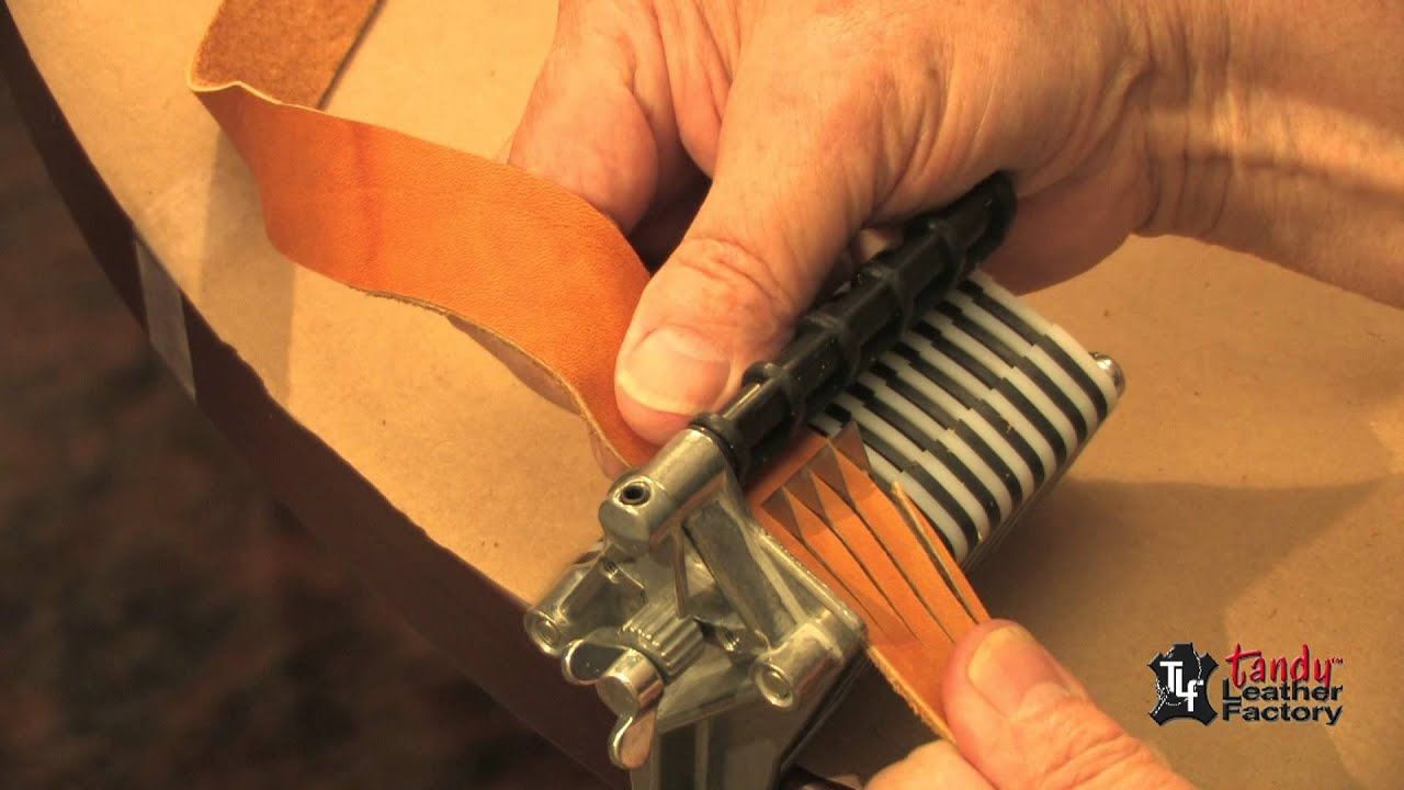 Coma reccomend Tool to cut multiple leather strips